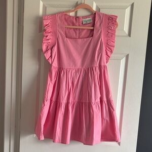 Pink Ruffled Hausen Dress